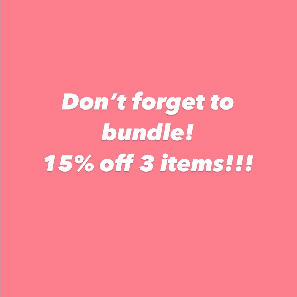 ✨BUNDLE SALE!!!✨